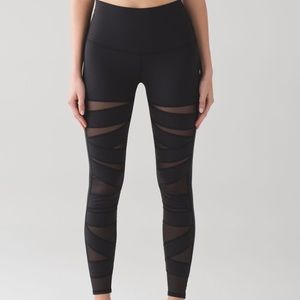 Lululemon Wunder Under Pant (Hi-Rise) (Tech Mesh)